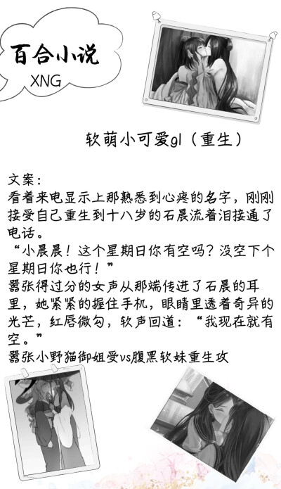 关于GL小说的探讨，不涉及具体内容与人物的一般性探讨