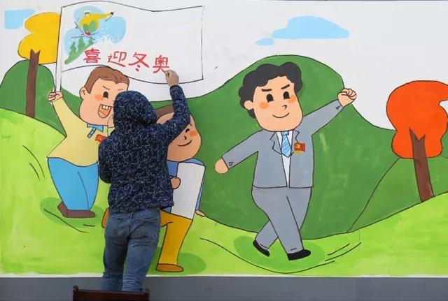 墙绘动漫，小巷深处的彩绘秘境探索