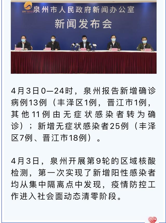 泉州防疫最新动态，筑牢疫情防控安全线